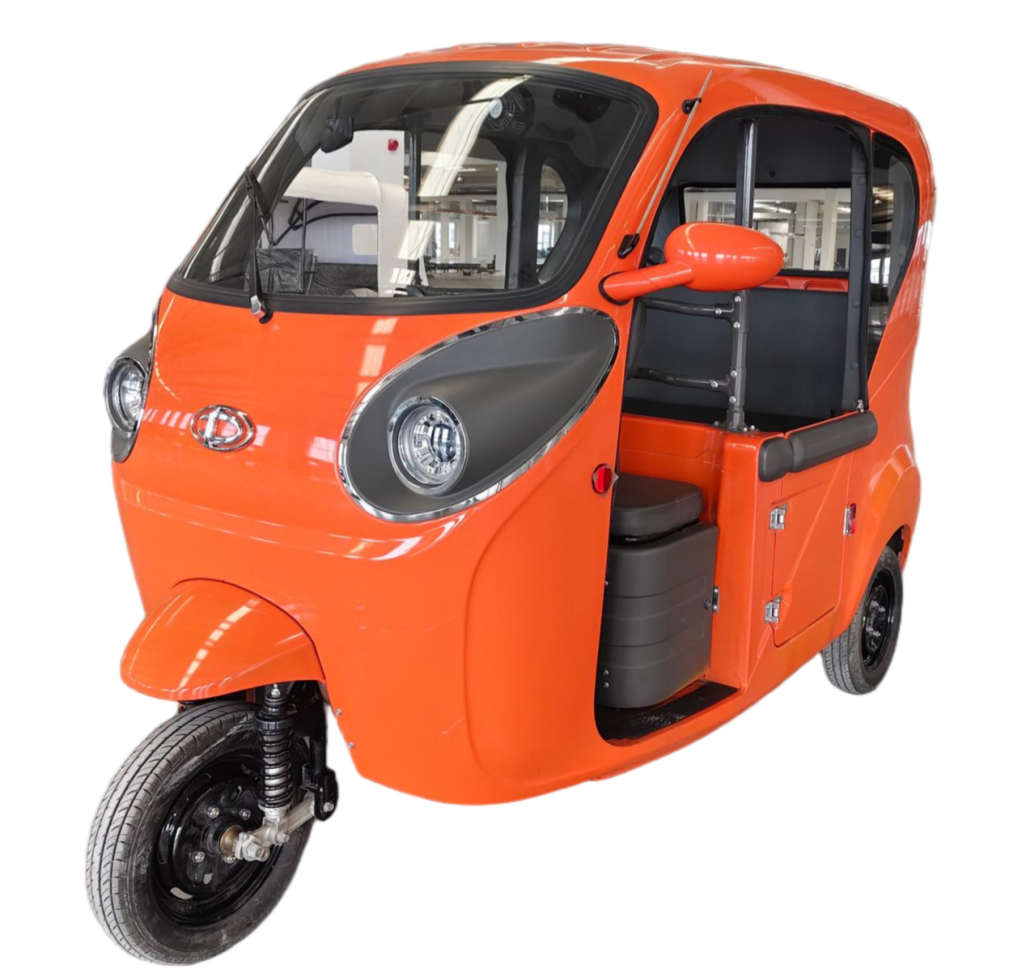 123 Two-row Tuktuk with Integrated Cabin - Image 1